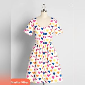 Modcloth Hello Kitty Swing Dress NWT